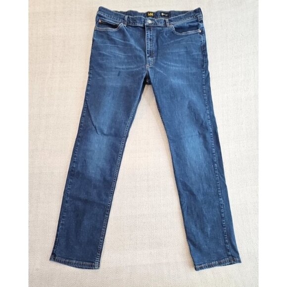 Lee Jeans Men's 42x36 Classic Fit Straight Leg 2006840 Sgene Stretch Fit EUC - Picture 1 of 14